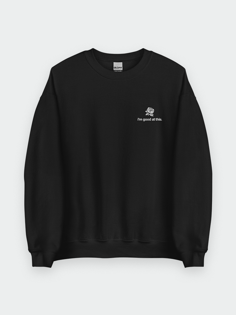 rose crewneck