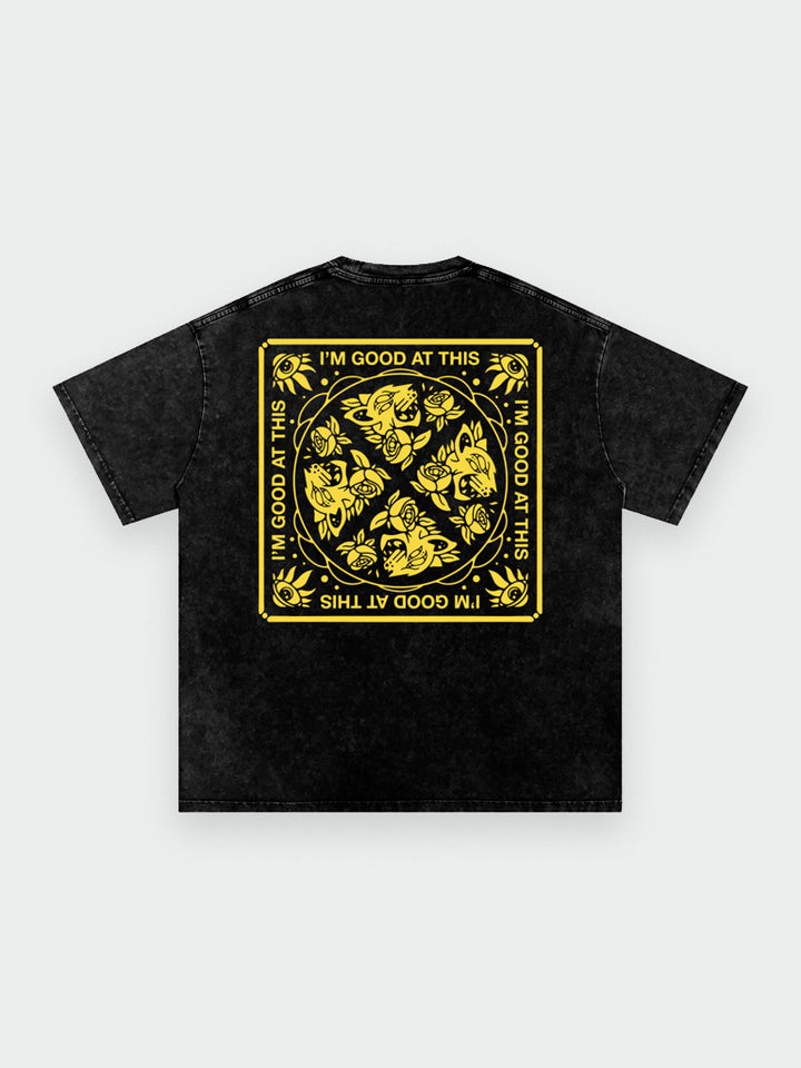 POS Snow Cats Tee - charcoal