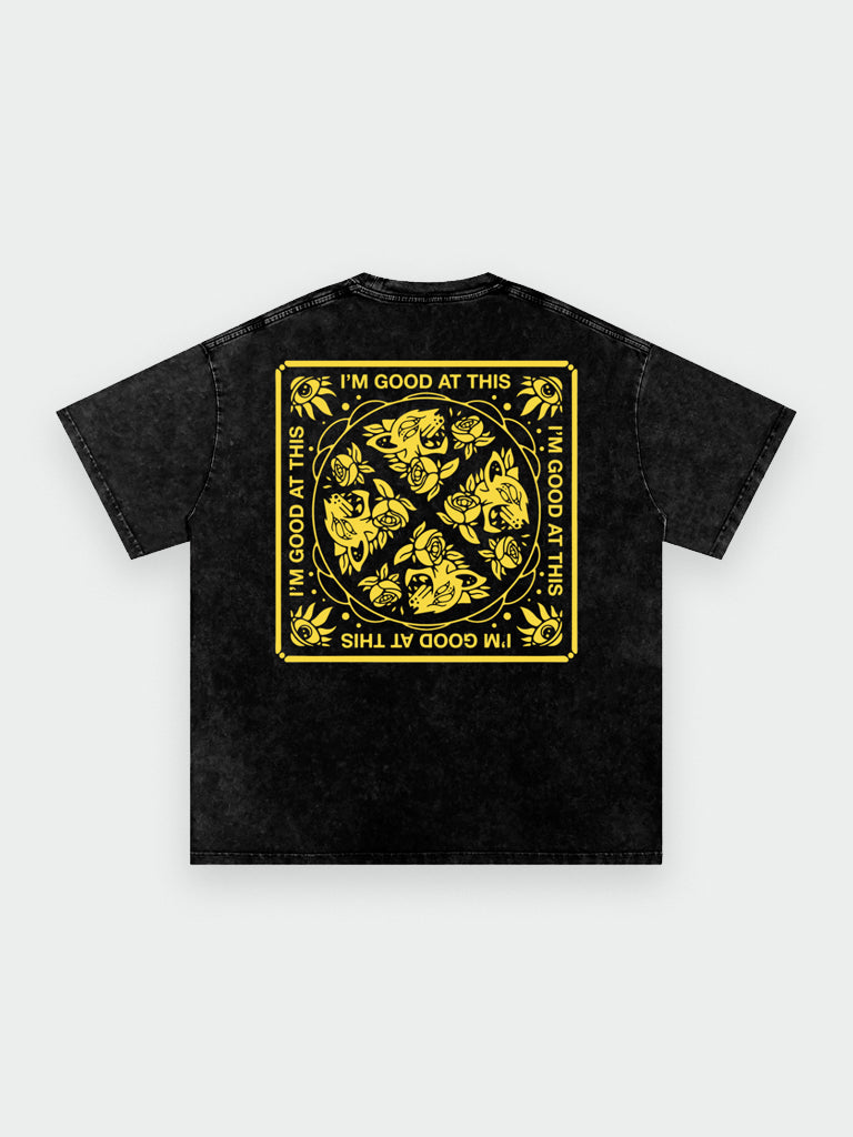POS Snow Cats Tee - charcoal