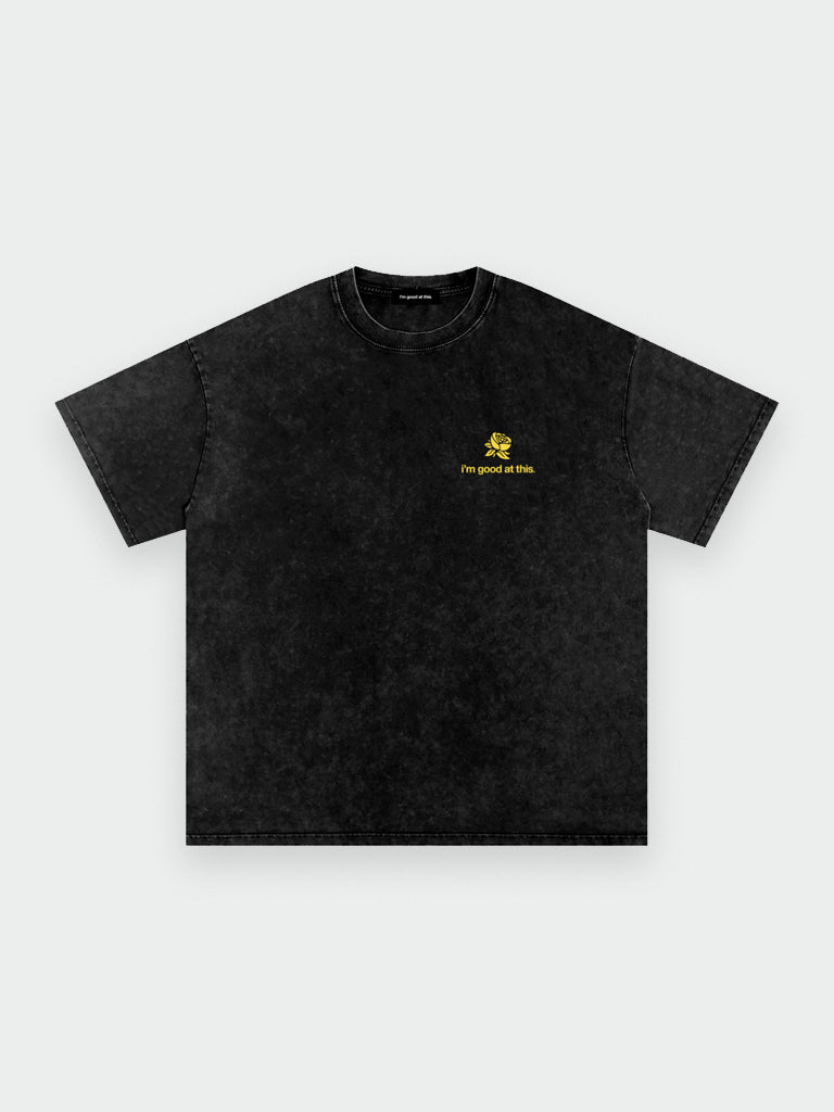 snow cats tee – charcoal