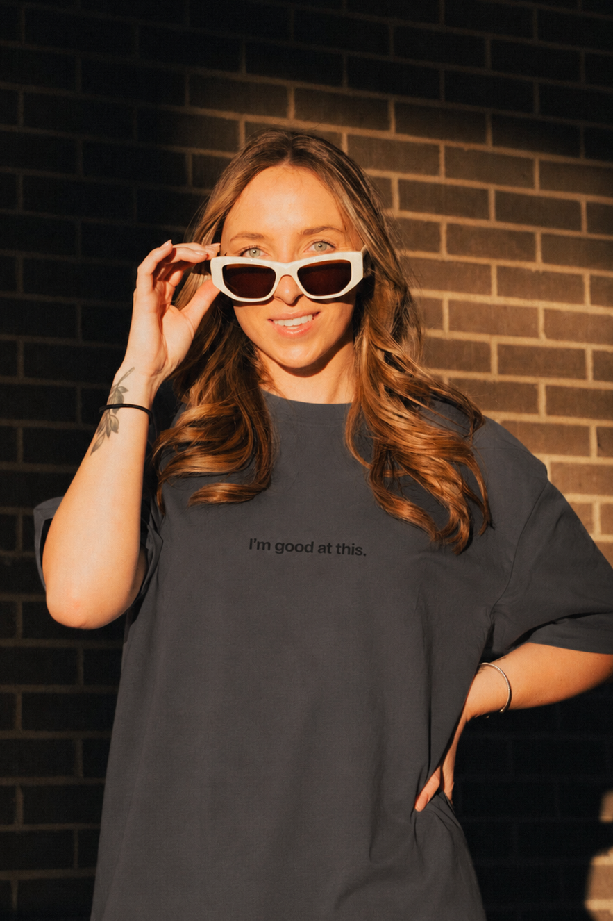 classic tee – dark grey