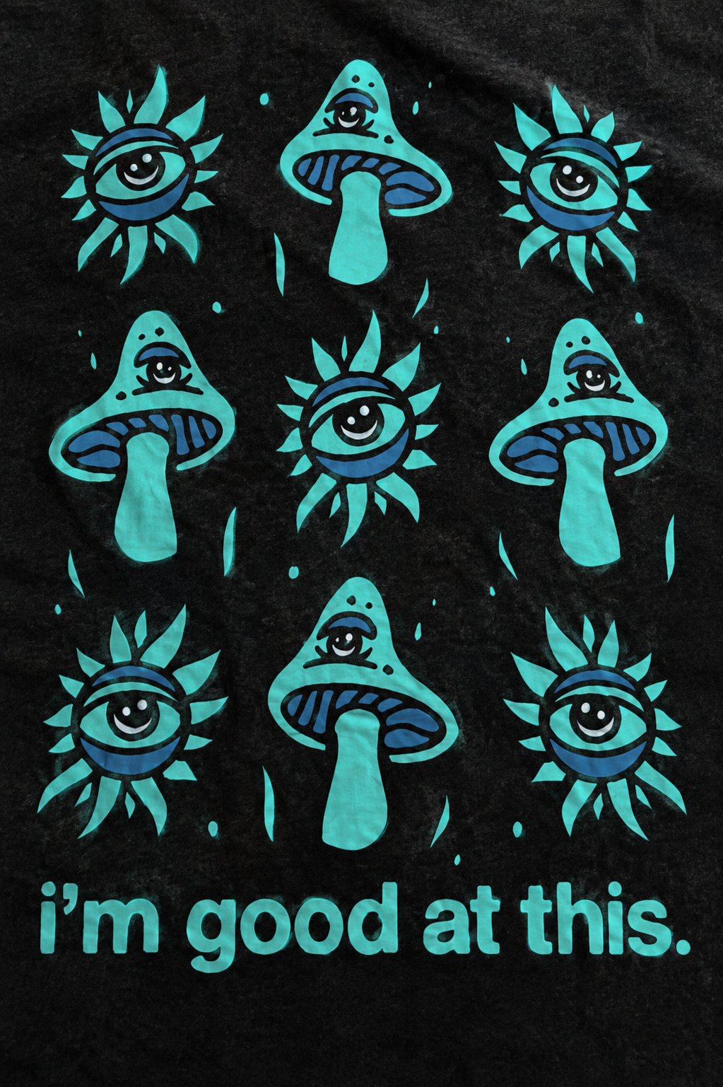 open your mind tee – charcoal