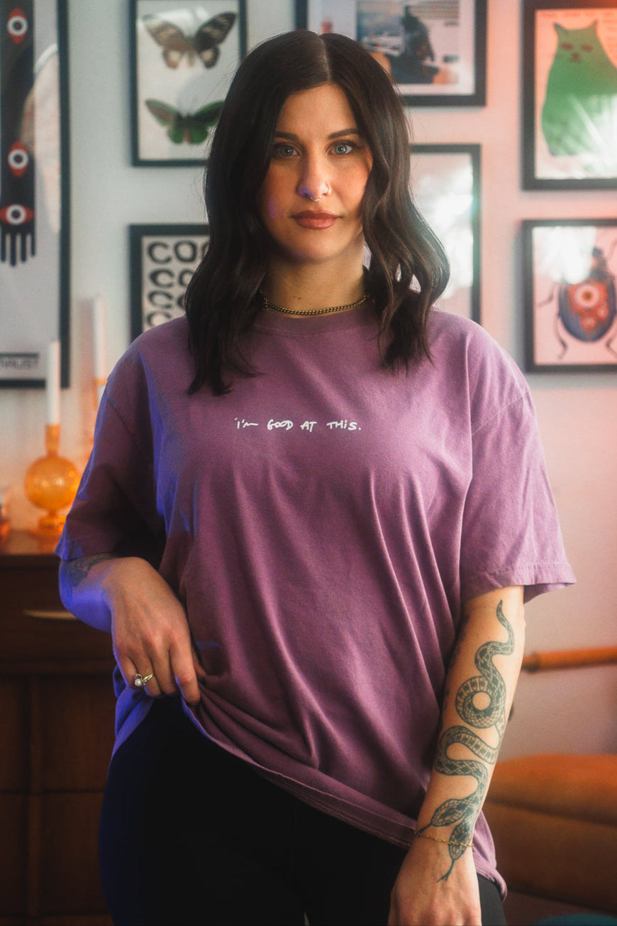 open your mind tee