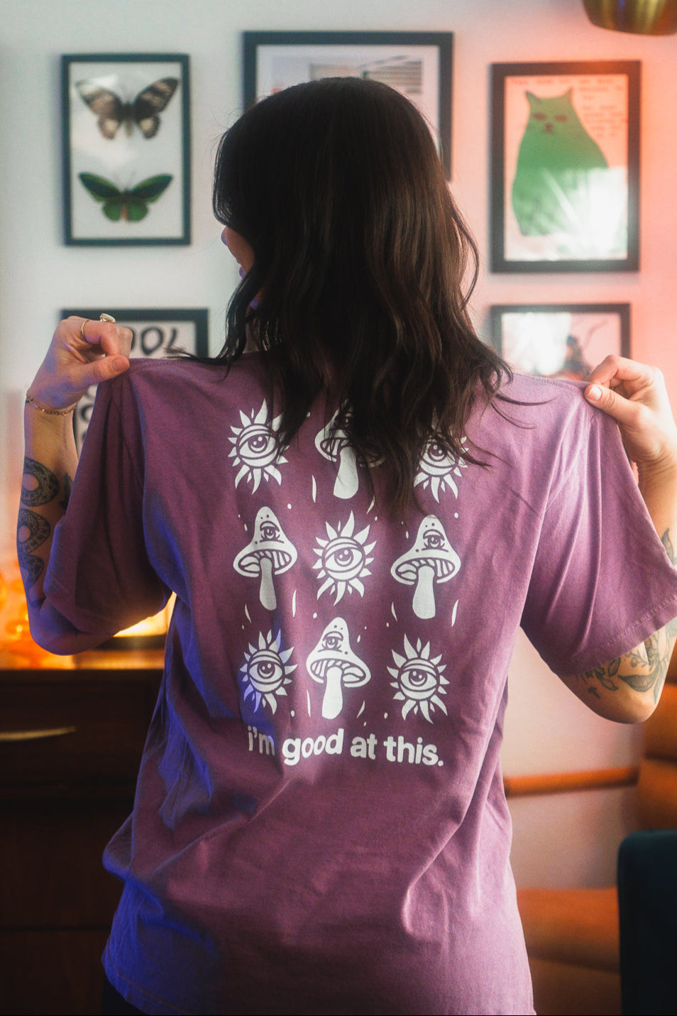 open your mind tee