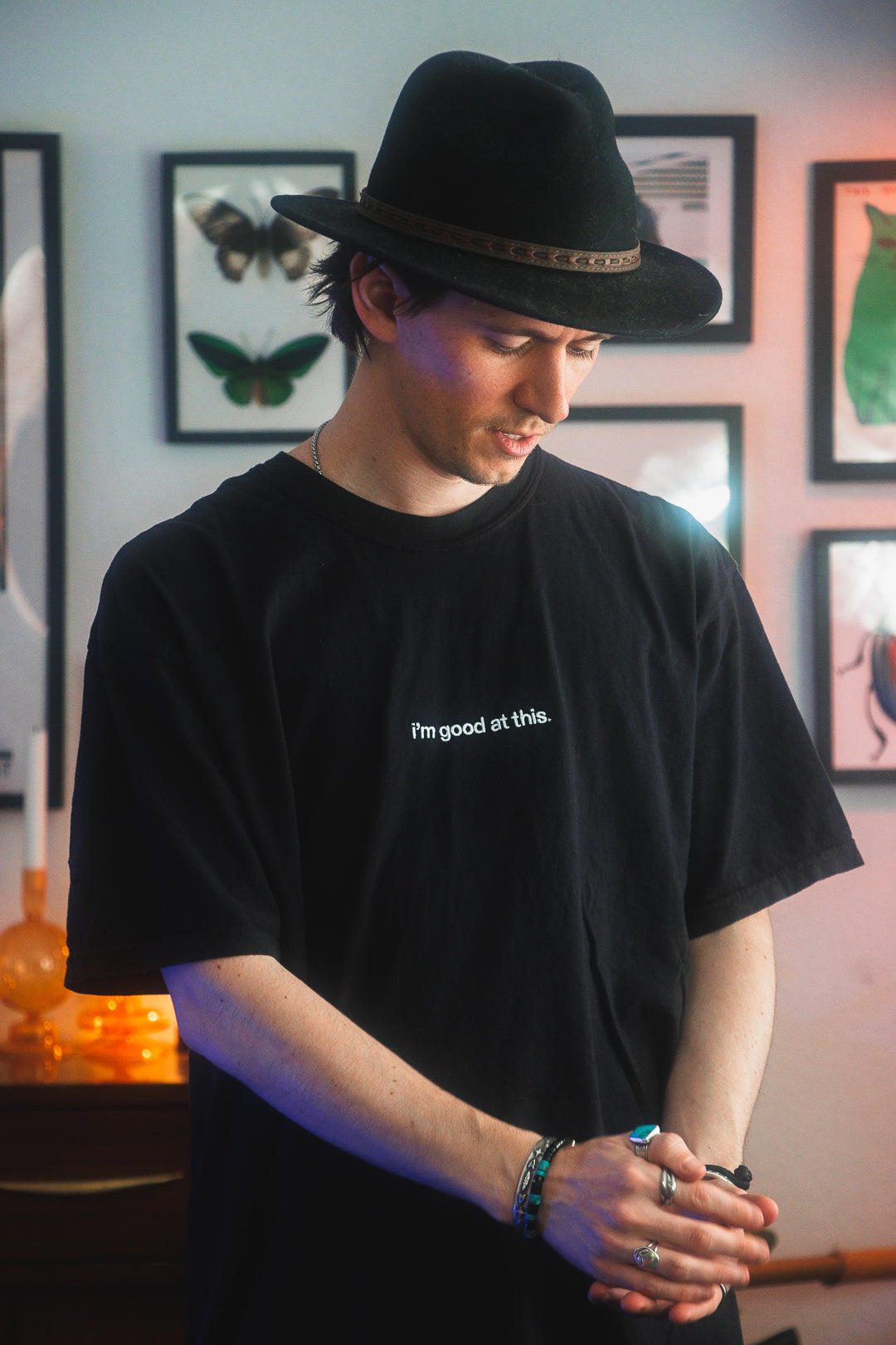 embroidered tee