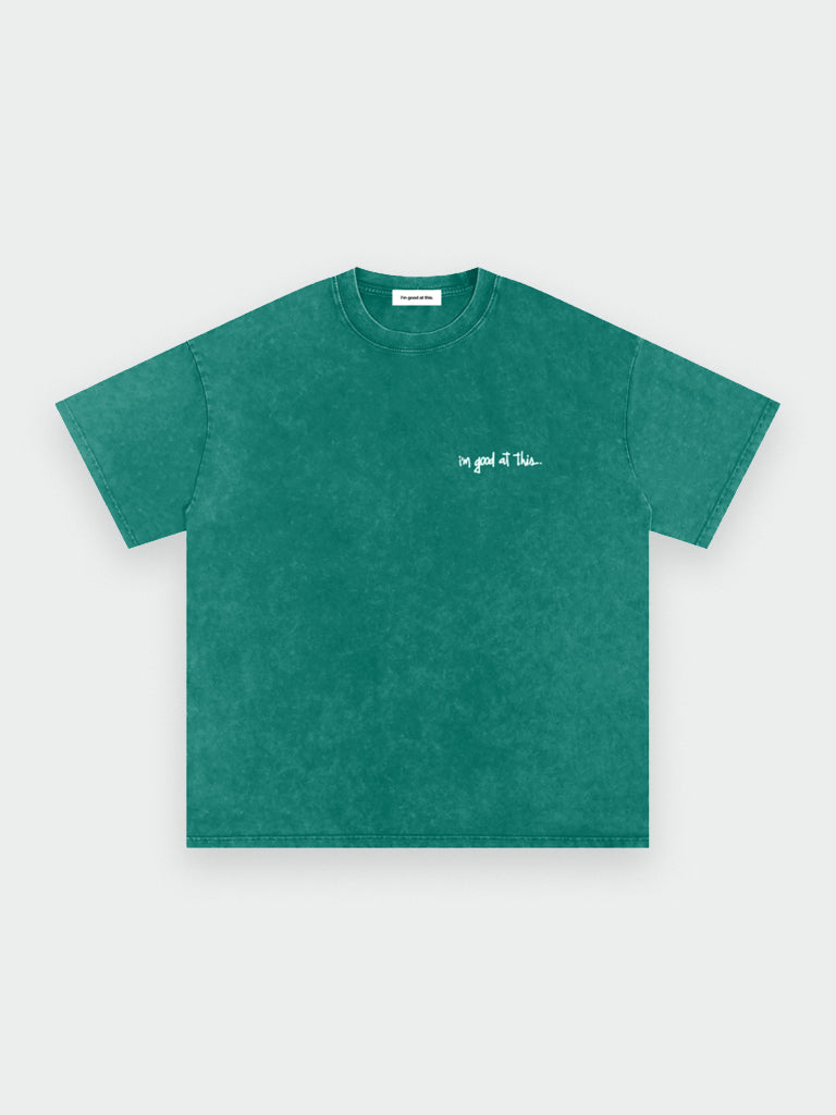 open your mind tee – moss