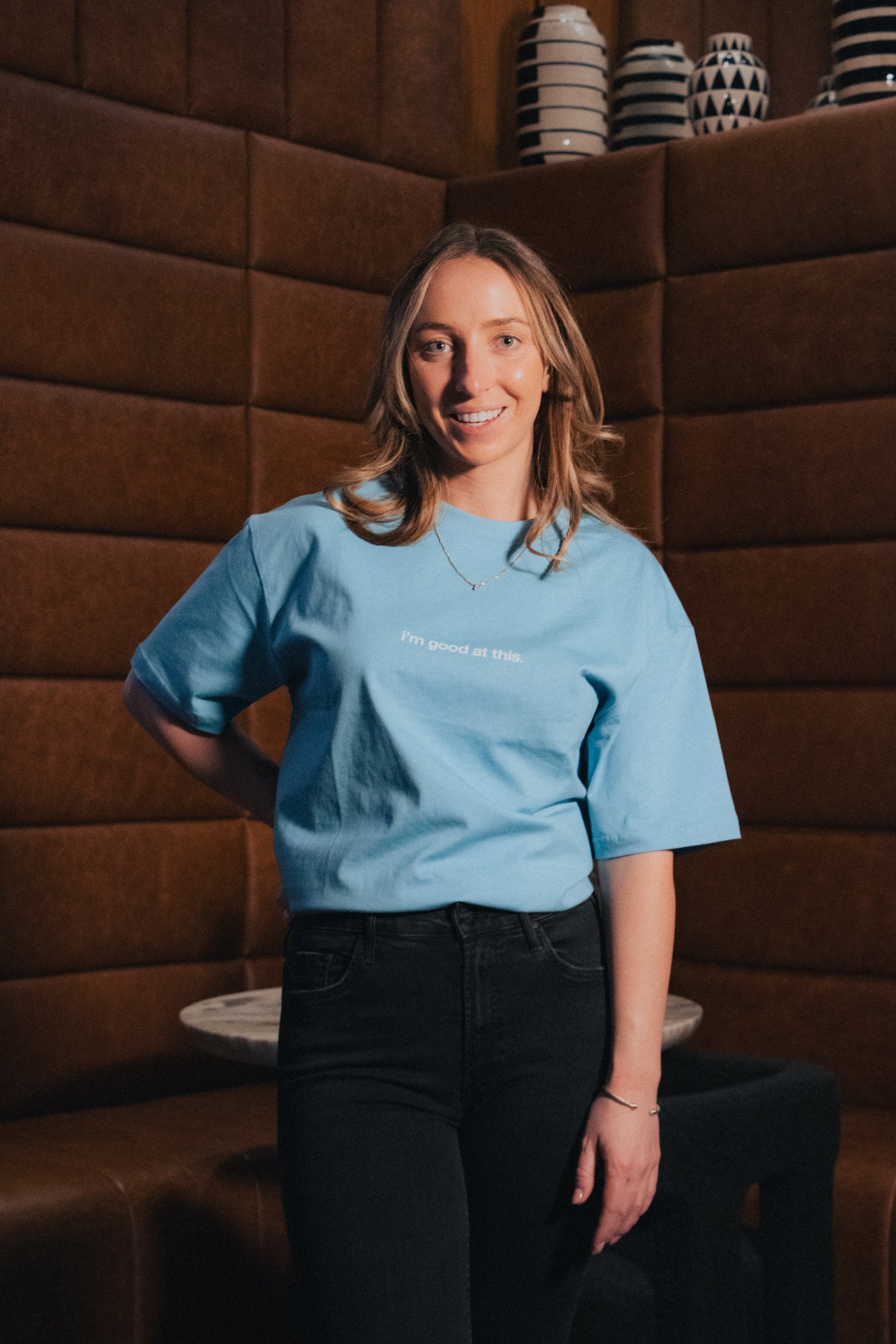classic tee – baby blue