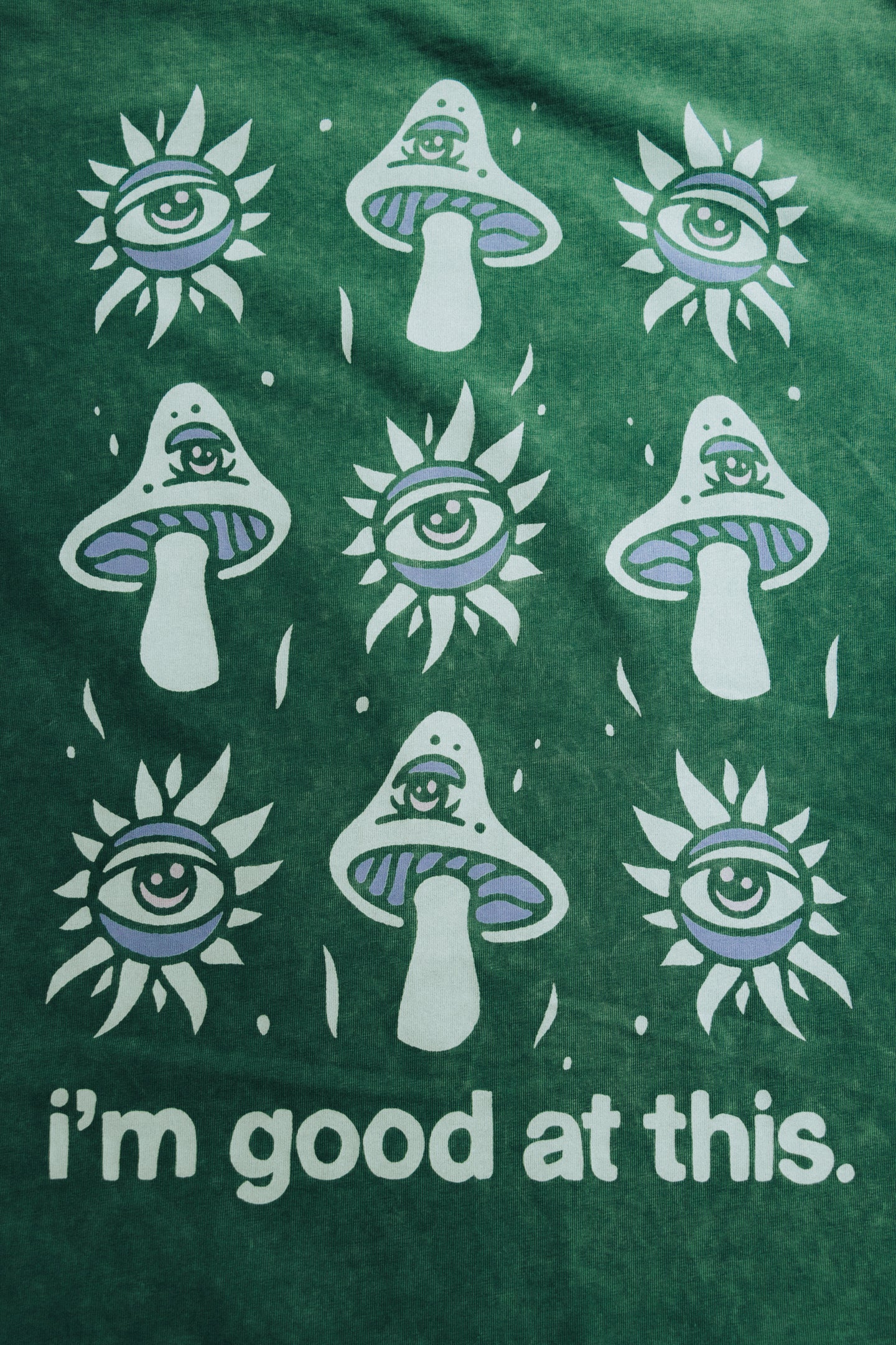 open your mind tee – moss