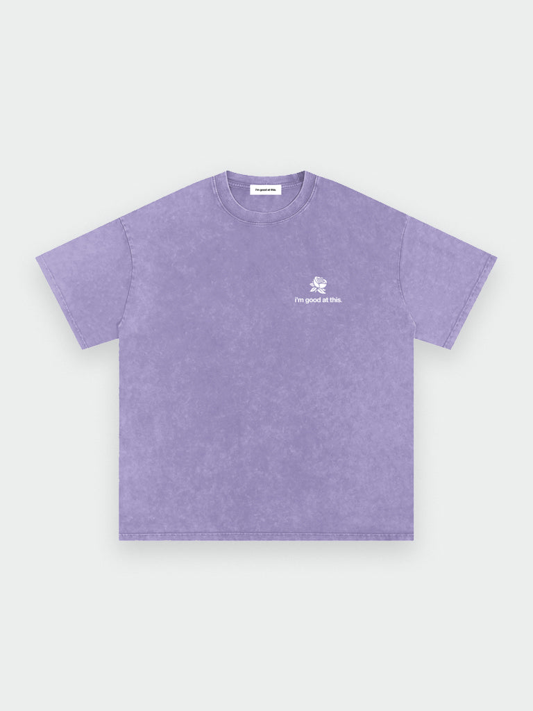 snow cats tee – lavender