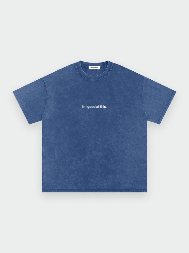signature tee – ocean blue