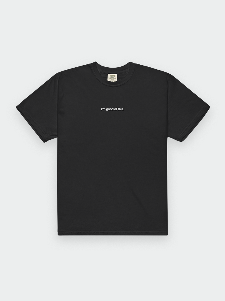 embroidered tee
